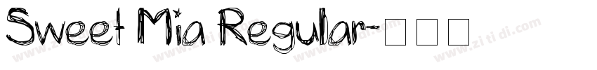Sweet Mia Regular字体转换